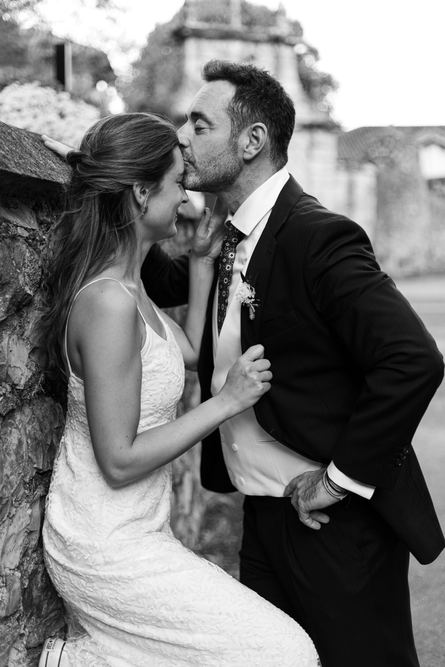 Fotografía de boda con pareja