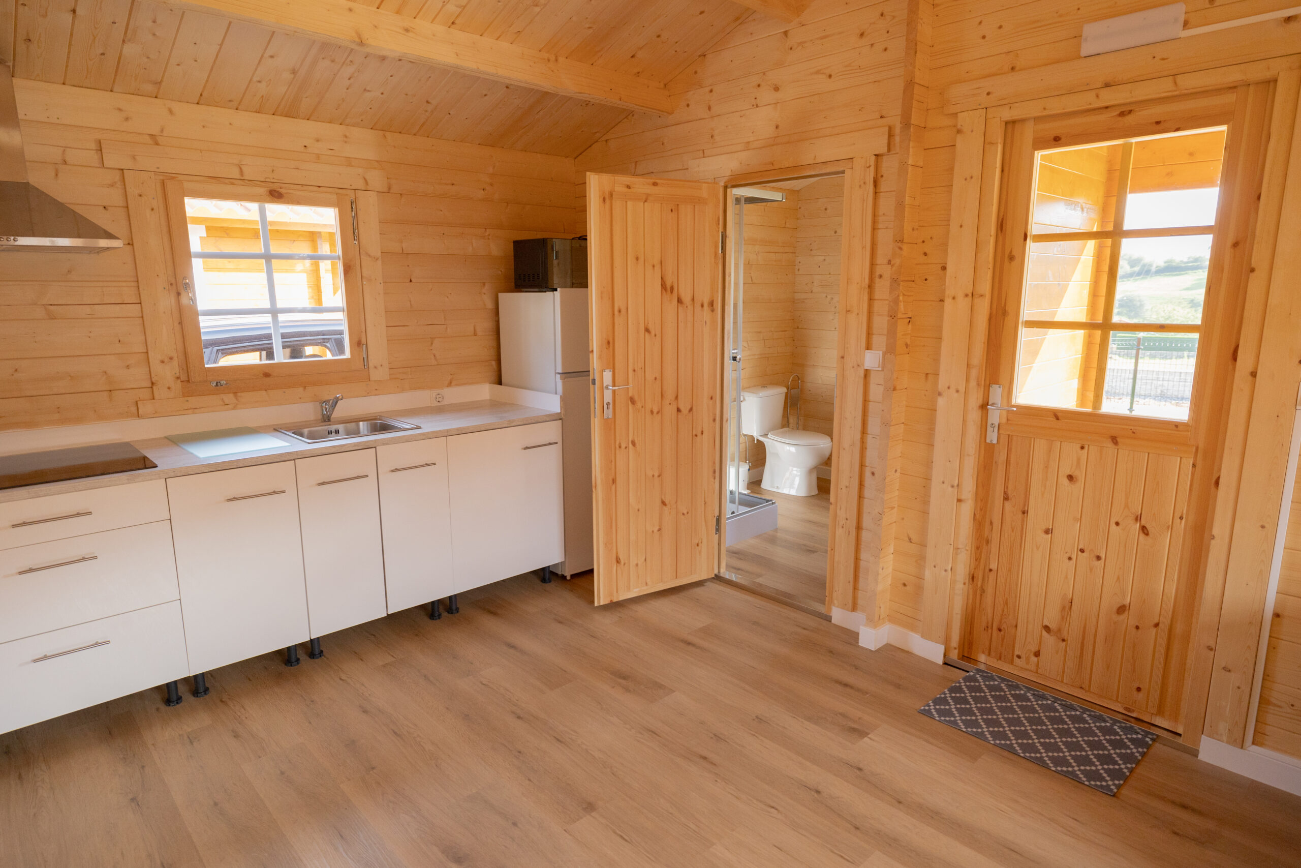 Perspectiva del interior de la habitación